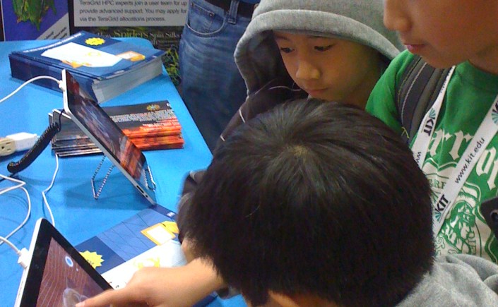 A Teragrid Outreach , Jesse and I partidipated in and learned a lot